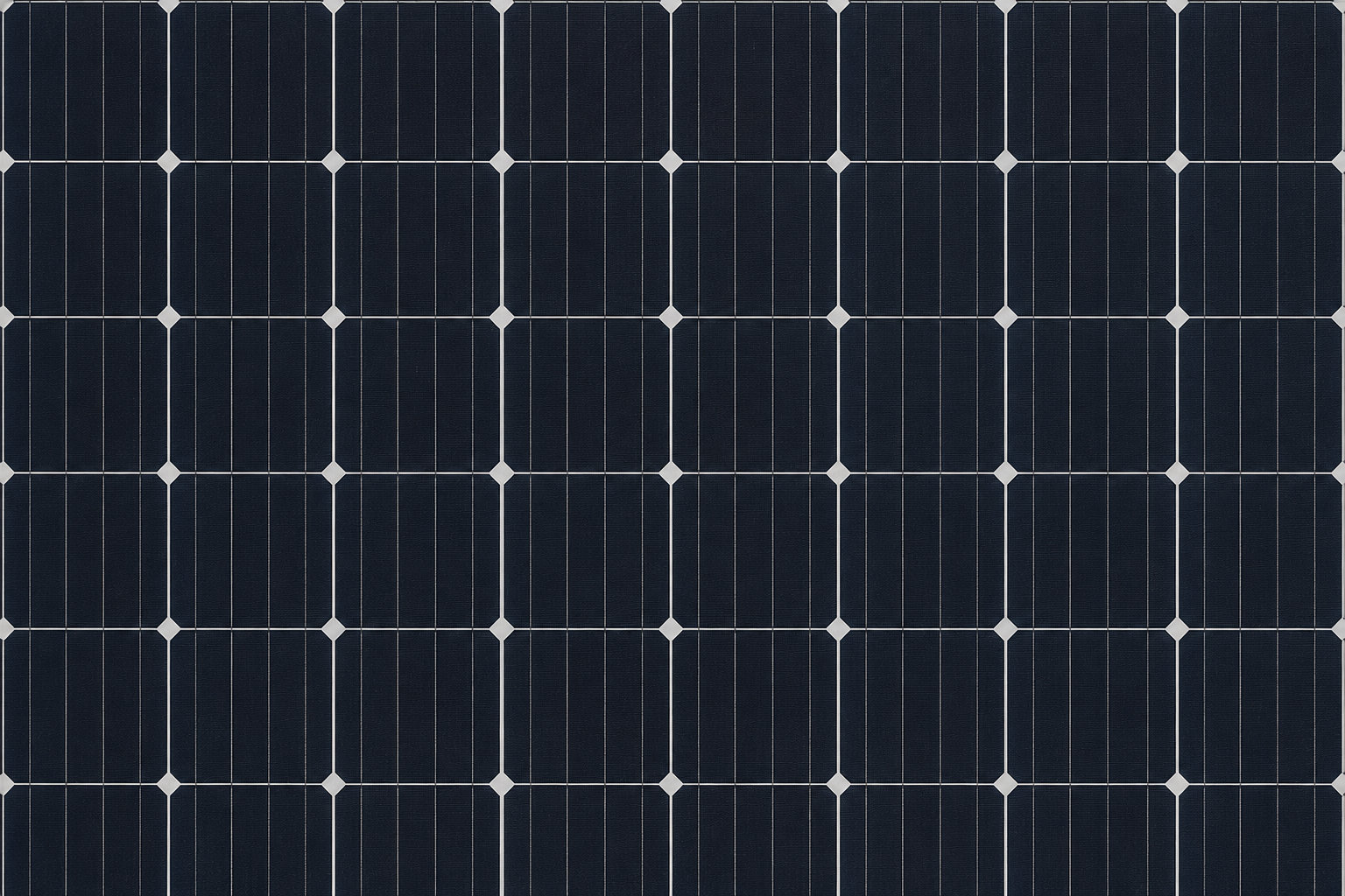 Close-up of solar panel cells